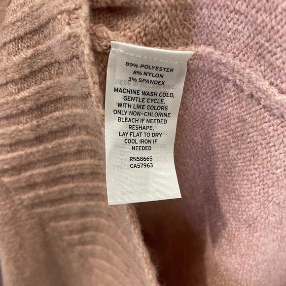 bp Pale Pink Turtleneck Knit Sweater - Picture 7 of 7